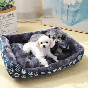 Blue Pet Dog Bed Sofa Mat For All Sizes - Image 2