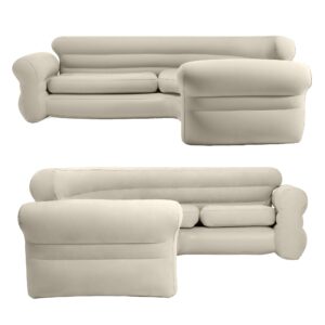 Intex Corner Sofa Inflatable Couch - L-Shaped Corner Sofa - Image 4
