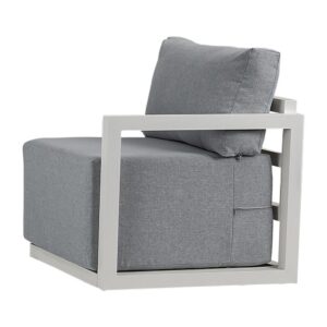 Alfresco 7-Seat Garden Lounge Set – White - Image 8