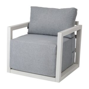 Alfresco 7-Seat Garden Lounge Set – White - Image 10