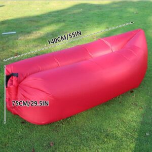 Fast Inflatable Lazy Lounge Air Sofa Bed Camping Beach Hangout Sleeping Bag - Green – Auz Sales Online Fast Inflatable Lazy Lounge Air Sofa Bed Camping Beach Hangout Sleeping Bag - Green - Image 3