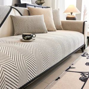 Sofa Cushion Cover Modern Non Slip Couch Protector Furniture Seat Slipcover Pad - 70X210Cm - Image 10