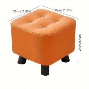 Small Stool Household Sofa Stool Shoes Changing Low Seat For Bedroom And Living - Green – Auz Sales Online Small Stool Household Sofa Stool Shoes Changing Low Seat For Bedroom And Living - Green - Image 3