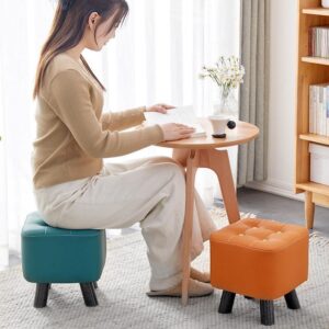 Small Stool Household Sofa Stool Shoes Changing Low Seat For Bedroom And Living - Green – Auz Sales Online Small Stool Household Sofa Stool Shoes Changing Low Seat For Bedroom And Living - Green - Image 5