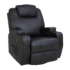 Black Massage Sofa Chair Recliner 360 Degree Swivel Pu Leather Lounge 8 Point Heated – Auz Sales Online Black Massage Sofa Chair Recliner 360 Degree Swivel Pu Leather Lounge 8 Point Heated Product Image Auz Sales Online