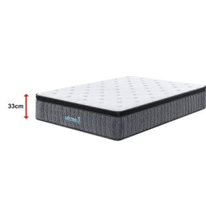 Double Euro Top Pocket Spring Mattress – Motion Isolation Comfort With Certipur-Us® Certified Foam Layers - Image 14