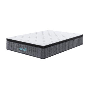 Queen Euro Top Pocket Spring Mattress – Motion Isolation Comfort with CertiPUR-US® Certified Foam Layers