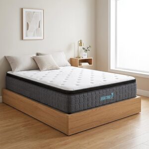 Queen Euro Top Pocket Spring Mattress – Motion Isolation Comfort With Certipur-Us® Certified Foam Layers - Image 2
