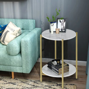 Marble Sofa Side Table