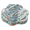 Blue Rose Pattern Pure Cotton Chair Cushion - Thickened 50X50Cm Office Sofa Pad Product Image Auz Sales Online