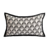 Umbrella Pattern Elegant Two-Piece INS-Style Jacquard Pillow Covers - Black & White Sofa Decor