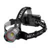 High Power 30W Led Headlamp With White Laser Long Range Zoom Motion Sensor Head Torch For Night Fishing Camping Adventure Australian Outdoor Use(Free With Purchase: 3 X 18650 Batteries) Product Image Auz Sales Online
