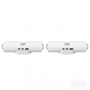 2-PCS Smart Motion Sensor Atmosphere Night Light(3-Level Color) - USB Rechargeable Projection Wall Lamp, High-End Minimalist Design for Home Decor