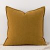 Turmeric Nordic Herringbone Chenille Pillowcases 2 Pack 45X45Cm For Sofa And Bed Soft Decorative Cushion Covers No Inserts Included Local Standard Fit Home Styling Product Image Auz Sales Online