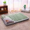 Thickened Pet Sofa Bed L Size 60X40Cm Green Dog Mat With Integrated Pillow Soft Washable Sleeping Pad For Dogs And Cats All Season Comfort – Auz Sales Online Thickened Pet Sofa Bed L Size 60X40Cm Green Dog Mat With Integrated Pillow Soft Washable Sleeping Pad For Dogs And Cats All Season Comfort Product Image Auz Sales Online
