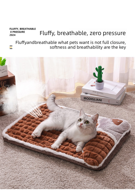 Thickened Pet Sofa Bed L Size 60X40Cm Green Dog Mat With Integrated Pillow Soft Washable Sleeping Pad For Dogs And Cats All Season Comfort – Auz Sales Online Thickened Pet Sofa Bed L Size 60X40Cm Green Dog Mat With Integrated Pillow Soft Washable Sleeping Pad For Dogs And Cats All Season Comfort - Image 5