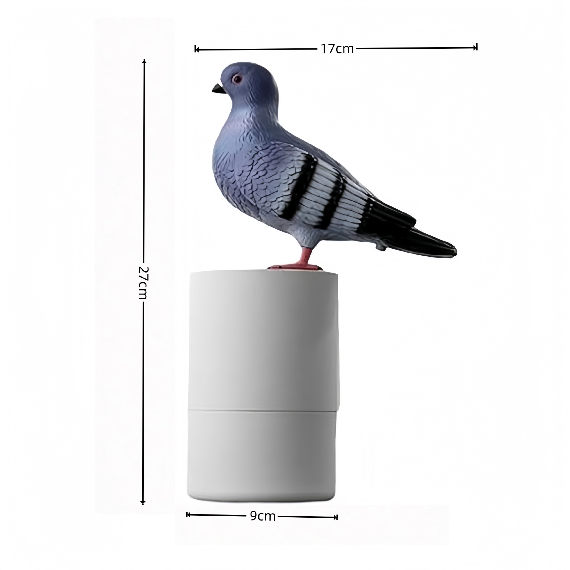 Adorable White Pigeon Smart Motion Sensor Foam Pump - Touchless Hand Washer With Anti-Glare Technology For Outdoor &Amp; Bright Light – Auz Sales Online Adorable White Pigeon Smart Motion Sensor Foam Pump - Touchless Hand Washer With Anti-Glare Technology For Outdoor &Amp; Bright Light - Image 2