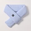 Light Blue Usb Powered Graphene Rapid Heated Scarf - 80 X 10 Cm Washable Winter Thermal Wrap With 3-Level Temp For Cervical Support &Amp; Pain Relief Product Image Auz Sales Online