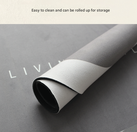 Black Kitchen Countertop Drainage Mat Absorbent Quick Dry Tech Velvet Dish Drying Pad 40X60Cm(Cd0076-4) – Auz Sales Online Black Kitchen Countertop Drainage Mat Absorbent Quick Dry Tech Velvet Dish Drying Pad 40X60Cm(Cd0076-4) - Image 2