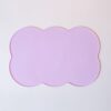 3-Piece Purple Silicone Placemat Set Cloud Shape Non-Slip Heat Resistant Kids Dining Mat Product Image Auz Sales Online