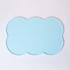 3-Piece Blue Silicone Placemat Set Cloud Shape Non-Slip Heat Resistant Kids Dining Mat Product Image Auz Sales Online