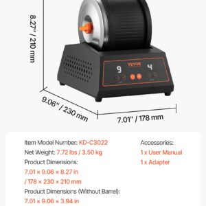 4Lbs Rock Tumbler Kit Belt Free Stone Polishing Machine - Image 8