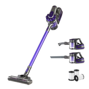 Devanti Stick Vacuum Cleaner Cordless Hepa Filter Purple - Image 7