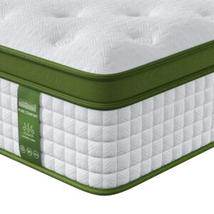 Bedstory 34Cm King Single Latex Hybrid Mattress Medium Firm - 5 Zone Pocket Spring Bed For Pressure Relief Motion Isolation - Image 3
