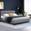 Artiss Bed Frame Queen Size Grey TINO product image