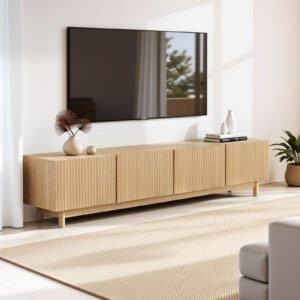 Artiss TV Unit Entertainment Unit Storage Cabinet 180cm Pine product image