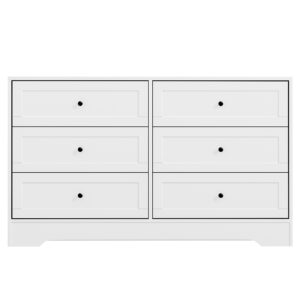 Artiss 6 Chest Of Drawers - Leif White Product Image