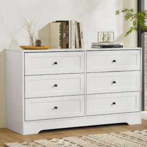 Artiss 6 Chest of Drawers - LEIF White product image